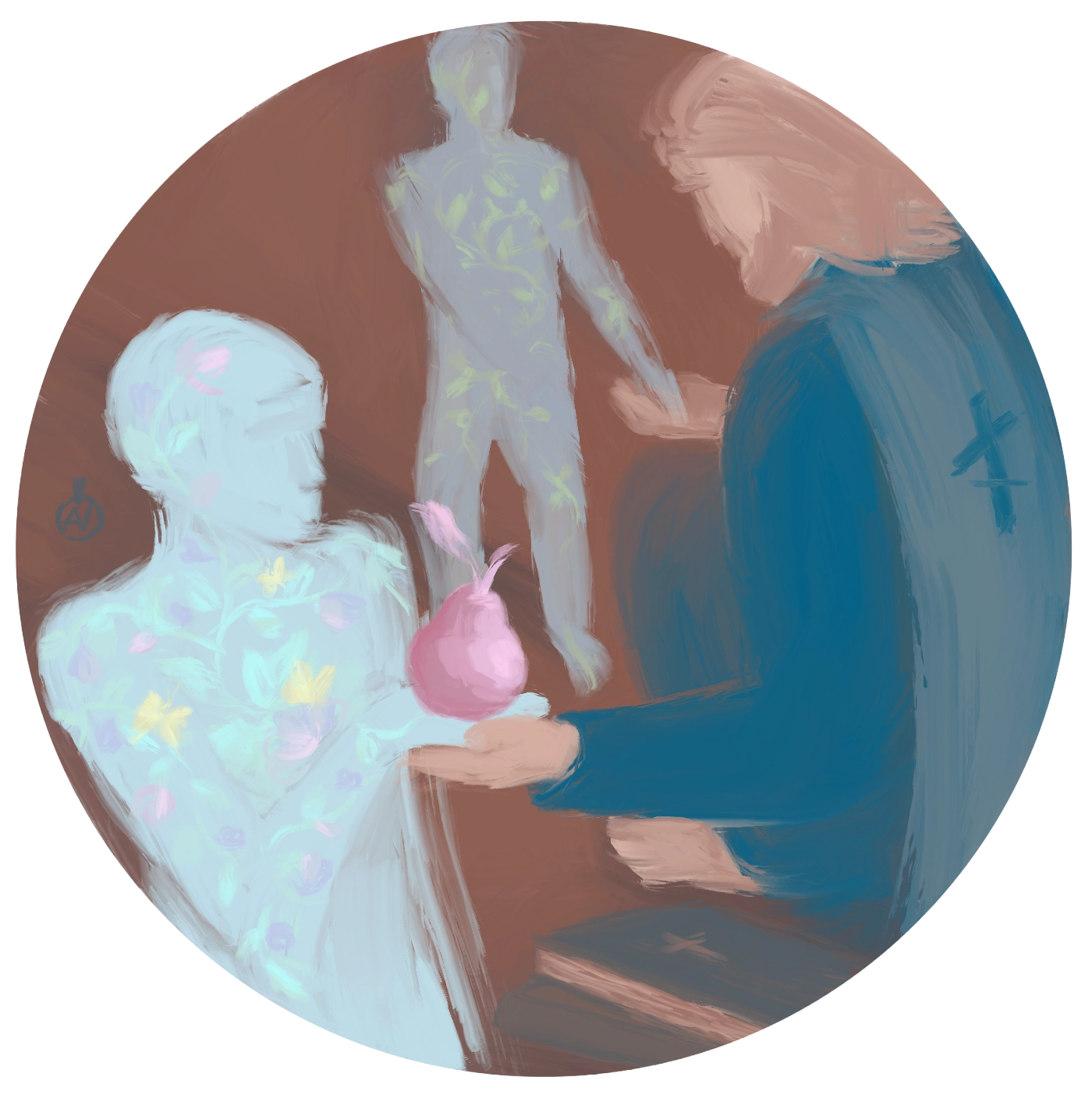 Ілюстрація Пісні "Вышних наук саде святый!.." Григорія Сковороди Ілюстрація до Пісні Григорія Сковороди "Вышних наук саде святый!.." від Олени Горецької